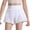 White, variant on AJGRHE Girls Athletic Shorts with Zipper Pockets Mesh Liner High Elastic Waisted Swim Trunk Volleyball Tennis Gym Sports Shorts 10-11 Years White