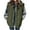 Army Green, variant on Otntypg Puffer Vest Women Fall Winter Plush Thick Warm Sleeveless Quilted Jacket Lightweight Snap Zip Up Stand-up Collar Down with Pockets Outerwear Tops Brown XXL