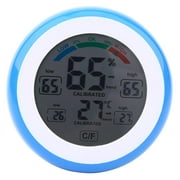 Herwey 1Pc Creative Digital LCD Température Thermomètre Hygromètre Électronique Humidité Compteur Nouveau, Thermomètre De Température Intérieure, Humidité mètre