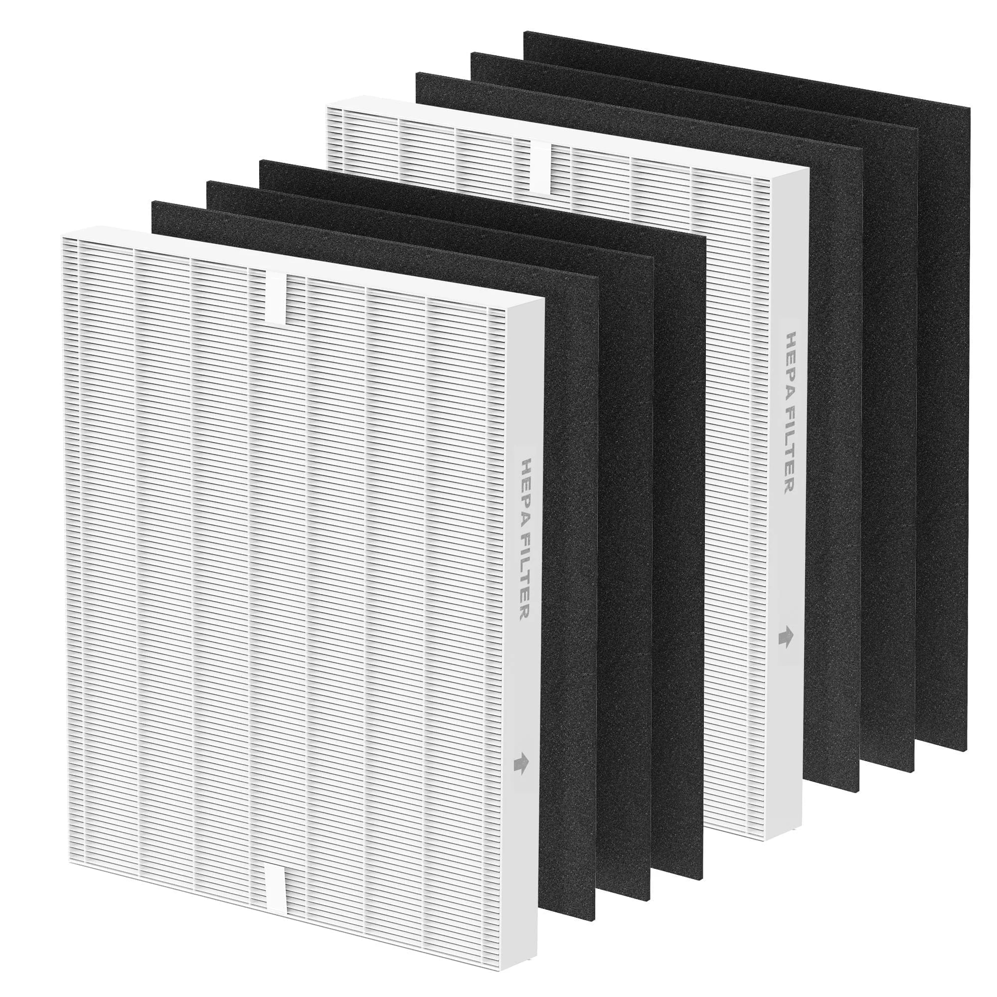 2-Pack Airmega AP-1512HH Filter Replacement for Coway AP-1512HH-FP, Airmega 200M Mighty, AP-1518R, AP-1519P Air Purifier