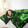 thumbnail image 5 of Manfei Modern Video Game Full Size Comforter Sets,Cartoon Gamepad Bedding Comforter Set,Green Black Bedding Sets For Kid Boy,Lightweight Room Decorative Reversible,3-Piece, 5 of 9