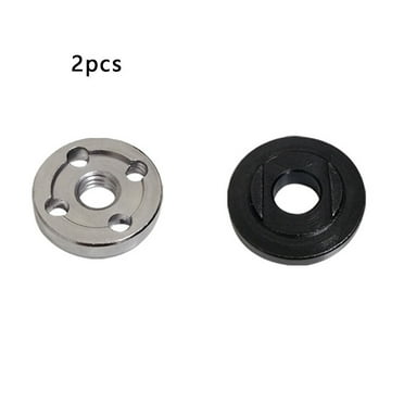 ROBOT-GXG 1 Pair Angle Grinder Flange Nut Inner Outer Round Metal Pressure Plate Angle Grinder Fittings