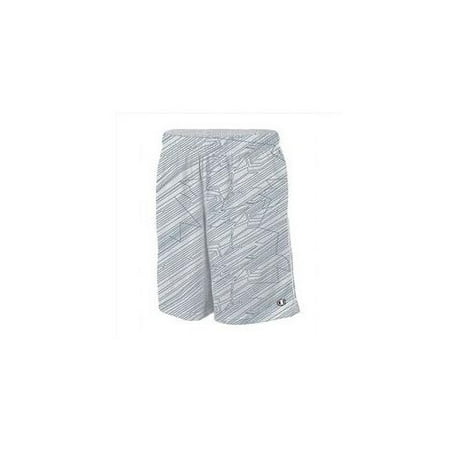 Mens Printed Mesh Short S White Prismic Orbit/White