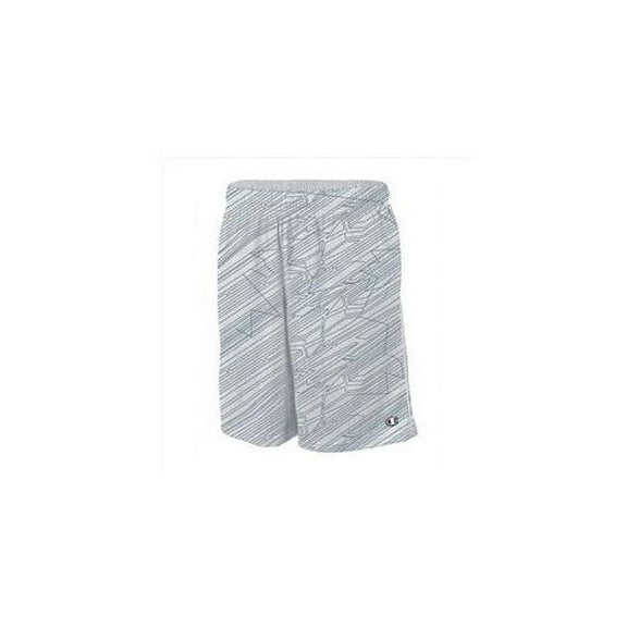 Mens Printed Mesh Short S White Prismic Orbit/White