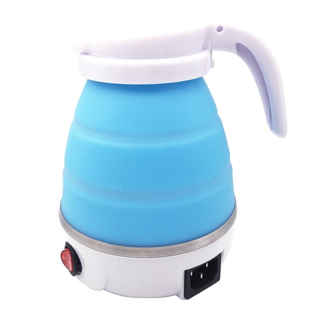 50hz Hervidor iaje portátil eléctrico Camping 0.6L Enchufe . UU. , Azul Soledad tetera de viaje