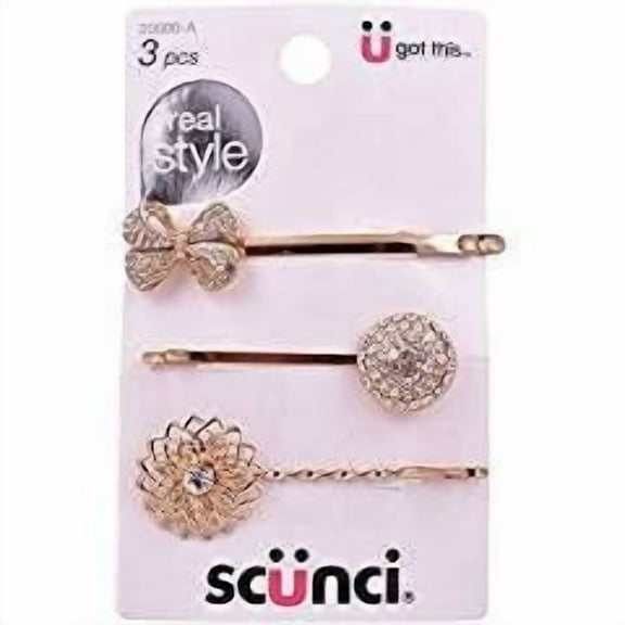 Conair Rhinestone Studded Bobby Pins Assorted Styles