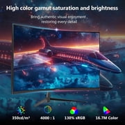 Z-EDGE UG27P 27-Inch Curved Gaming Monitor 280Hz 1ms Full HD 1920x1080 LED Monitor HDMI DP Port