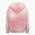 thumbnail image 5 of Towmus Women's Novelty Print Zip Up Hoodies Long Sleeve Cute Tops With Pocket Drawstring Gradient Hooded Sweatshirt XS-6XL, 5 of 5