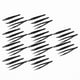 thumbnail image 1 of 10X Set de Pinzas de Ceramica Negra - Antiestatico, Anticorrosivo, Antimagnetico, Altamente Resistente Al (3Pack), 1 of 5