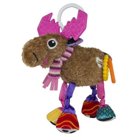Lamaze Clip & Go Muffin the Moose, Baby Car Seat (Best Car Seat Toys For Babies)