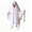 A, variant on Orangide Halloween Decorations Ghost Cloak Flowy White Robe with Pumpkin Bag for Party Favor Trick or Treat Outfit for Kids and Adults (S)