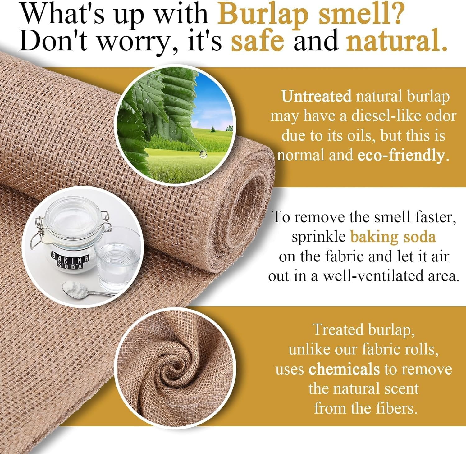 AK TRADING CO. 40" Wide Burlap Fabric 10oz Natural - Heavy Duty 100% Jute Material for Upholstery, Home Dcor, Gardening, & Wedding Projects - Eco-Friendly & Biodegradable - 40 Inches x 10 Yards