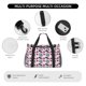 thumbnail image 4 of Disketp Red Wine Glass Bottle Bolsa de Viaje Tipo Duffle, Bolso de Mano para Fin de Semana para Mujer, Bolsa de Gimnasio Ligera para Hombre, Esencial para Viajes, 4 of 7