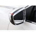 thumbnail image 4 of Chrome Rear View Mirror Rain Eyebrow Trim 2PC Fit for Ford Escape Kuga 2020-2022, 4 of 4