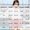 thumbnail image 4 of Summer Shorts Trendy High Waisted Button Wide Leg Dressy Casual Shorts With Pocket Elastic Waist Pull On Stretch Twill Short Tailored Lounge Dress Short Resort Wear for Women 2026, 4 of 6