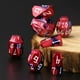 thumbnail image 2 of Set de dados FONVGOGO Metal D&D Dungeons Dragon con caja de cartón, 2 of 8