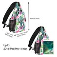 thumbnail image 6 of Mosiso Polyester Sling Chest Backpack for Men Women Shoulder Bags Crossbody Outdoor Sport Bag, Cactus, 6 of 7