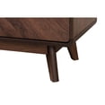 thumbnail image 6 of Baxton Studio Markell Mid-Century Modern Transitional Walnut Brown Finished Wood 6-Drawer Dresser, 6 of 13
