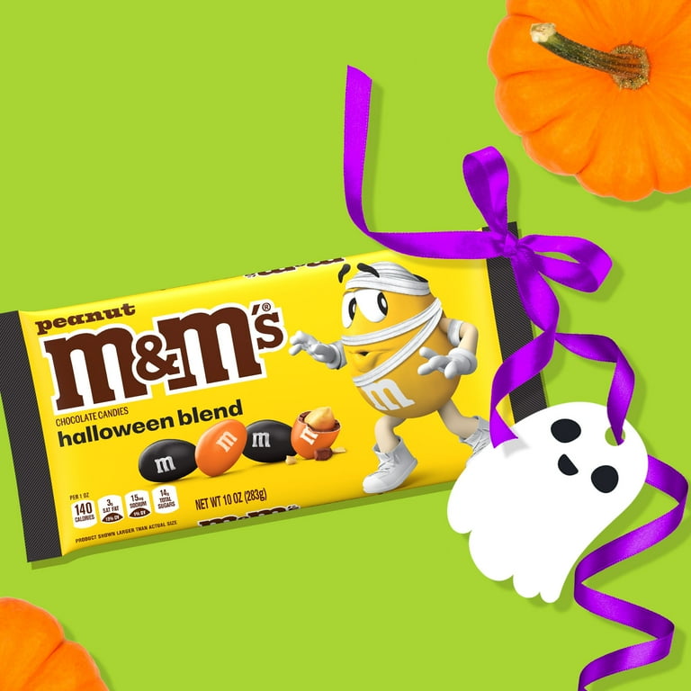 M&M'S Peanut Milk Chocolate Halloween Mix Halloween Chocolate