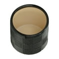 thumbnail image 5 of Garden Pots, S/2 6/8" TEXTURED PLANTERS, SHINY BLACK, Black Planters For Outdoor Plants,Ceramic Outdoor Garden Planters, Garden & Outdoor Garden Supplies Garden Pots & Planters S/2 6/8" TEXTURED PLAN, 5 of 8