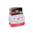 thumbnail image 1 of Caja de regalo, caja de almacenamiento, hierro, tamaño compacto, juguete para niños, accesorios para festivales, decoraciones de escritorio, Kits de decoración para fiestas patrón de muñeco de nieve Bearachild HA070436-01, 1 of 6