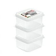 thumbnail image 1 of Boîte de Rangement Alimentaire 1 Ensemble 100/200ml Récipient de Stockage Alimentaire avec Couvercle Boîte de Conservation pour Réfrigérateur Fruits Fournitures Ménagères, 1 of 6