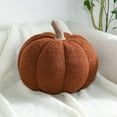 thumbnail image 2 of Decoración de calabaza de peluche para Halloween y Acción de Gracias: un encanto otoñal adorable, artificial y perfecto para fotografías, 2 of 8