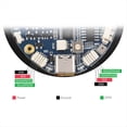 thumbnail image 1 of Placa de Desarrollo ESP32-S3 con Pantalla Redonda de 1,85 Pulgadas, Procesador de Doble Núcleo LX7 de 32 Bits, Pantalla de 360 X 360 para WiFi y Bluetooth, 1 of 5