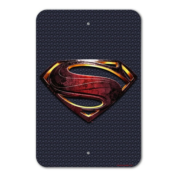 Justice League Movie Superman Logo Home Business Office Sign