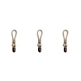 thumbnail image 3 of Transemion 1/2/3/5 Towel Clip Clothes Rack Laundry Clamp Fine Workmanship Compact Size Metal Clothing Hanger Rustproof Kitchen Gadget Type 4 3PCS, 3 of 6
