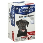 PetArmorPro Advanced Flea, Tick and Mosquito Topical Solution for Dogs 45-88.9 lbs, 3 count