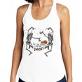 thumbnail image 2 of Spooky Tis the Season Tank Top Fitted Racerback Women's Large White, 2 of 5
