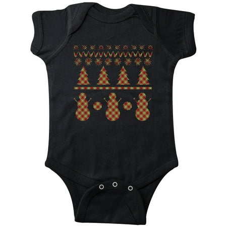 

Inktastic Ugly Christmas Sweater Gift Baby Boy or Baby Girl Bodysuit