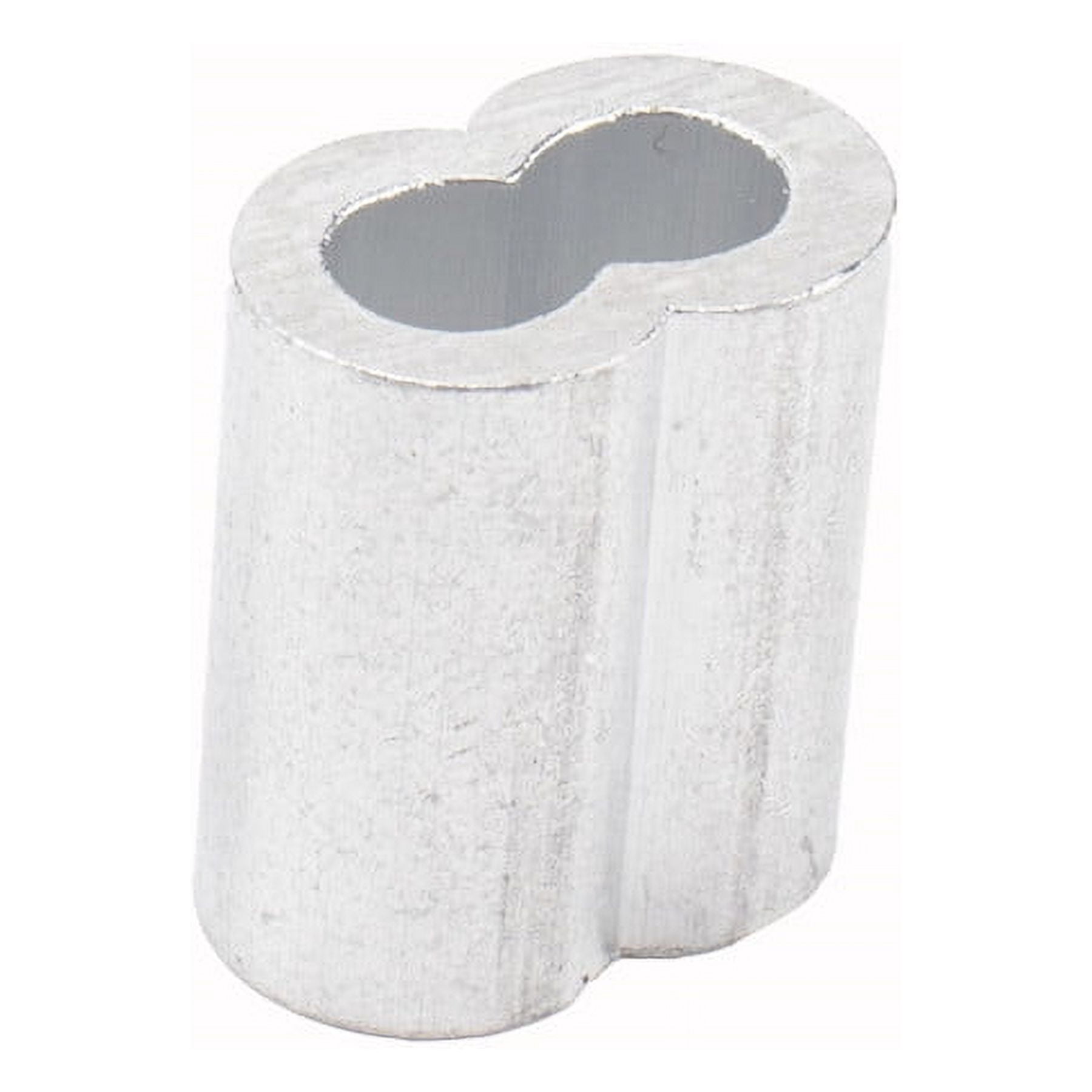 Phyun Stainless Steel Thimble 6-Size Aluminum Crimping Loop Sleeve Assortment Kit For Wire Rope Cable Thimbles Rigging