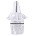 thumbnail image 4 of HOOWIFFY Pet Dog Reflective Rainwear White Waterproof Jumpsuit for Night Safety 2Pcs, 4 of 6