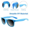 thumbnail image 5 of 20 Pack Kids Sunglasses Bulk for Summer Pool Party Favors Birthday Parties Goody Bag Fillers, Black, 5 of 7