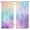 A4-purple Blue, variant on Rainbow Curtains 42Wx63H Inch Rod Pocket Girls Kids Ombre Pastel Cartoon Cute Colorful Sky Cloud Stars Girly Princess Art Printed Aesthetic Living Room Bedroom Window Drapes Treatment 2 Panels