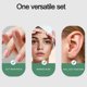 thumbnail image 5 of Juego de pedicura para cortaúñas, juego de manicura para el cuidado personal, herramientas para uñas, regalos para hombres, mujeres, amigos de la familia, azul, 5 of 5
