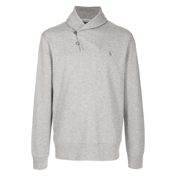 Polo Ralph Lauren Men's Long Sleeve Pullover Grey Heather XXL