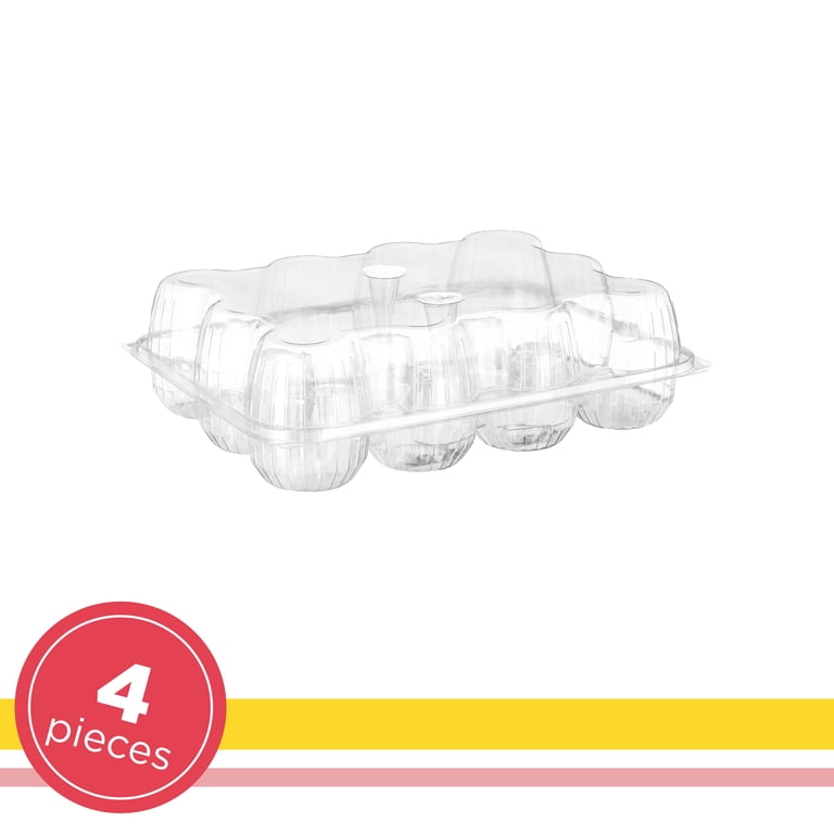 Way To Celebrate Clear Cupcake Carrier, 4-Pack photo 3