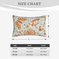 thumbnail image 4 of Honeii Retro Floral Butterfly Decorative Throw Pillow Case - Elevate Your Couch, Sofa, or Bed with Stylish Home Decor, Perfect Gift Idea-20"x30", 4 of 6
