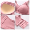 thumbnail image 4 of Antinious Women Plus Size Wireless Bras Comfortable Soft Everyday Supportive, 4 of 5