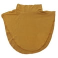 thumbnail image 2 of Mujeres Hijab Mock De Suéter Decorativo Salvador Camello Cuello De Dickey Cuello Alto, 2 of 8