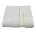 thumbnail image 1 of Toalla Cottonella Medio Cuerpo Blanca con Cenefa Mostaza 70x130 cm, 1 of 4