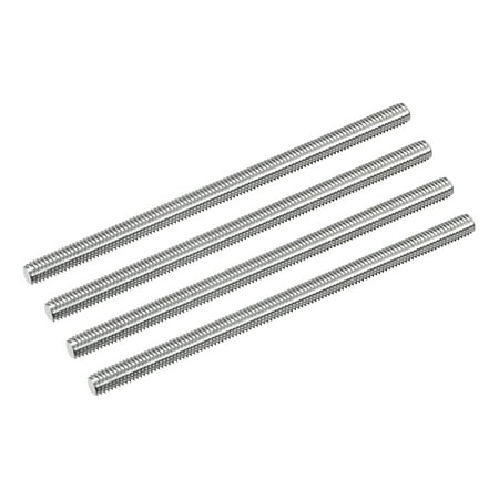 

Uxcell Fully Threaded Rod M6 x 110mm 1mm Thread Pitch 304 Stainless Steel Right Hand Threaded Rods Bar Studs 8 Pack
