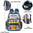thumbnail image 4 of Mochila transparente CAMTOP Heavy Duty para la escuela, 4 of 9