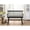 Black, variant on Spindle Back, Casual Design | Perfect for Relaxing in Living Areas | Durable and Stylish Bench for Your Home