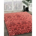 thumbnail image 3 of Ahgly Company Machine Washable Indoor Rectangle Contemporary Red Area Rugs, 7' x 9', 3 of 7