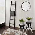thumbnail image 3 of Sagebrook Home 24" Round Mirror, Black Wb, 3 of 3