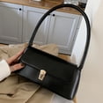 thumbnail image 6 of Women Shoulder Bag, Vintage Underarm Purse, Faux Leather Handbag, Curved Armpit Design, Medium Everyday Bag for Commuting and Dating, 6 of 6